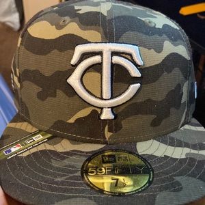 Selling a Camo Minnesota Twins hat